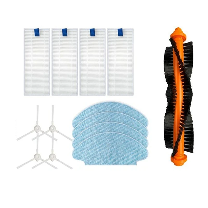 

13 Pcs for Explorer 20 40 45 50, X3 Vacuum Main Side Brush Mop Filter