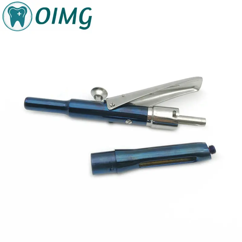 1Pc Dental Anesthetic Syringe Professional Stainless Steel Dental Aspirating Anesthetic Syringe Surgical Tool Dental Instrument