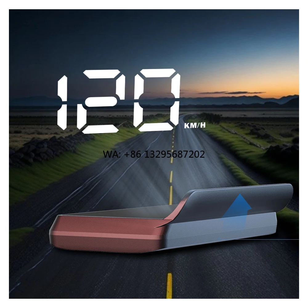 

Цифровой спидометр W2 с GPS, проекционный дисплей HUD на лобовое стекло, автомобильные аксессуары