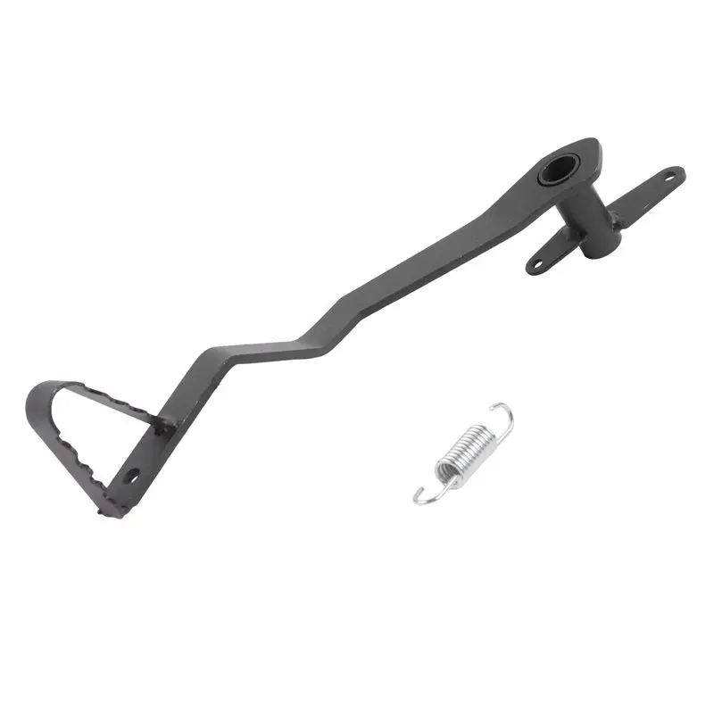 Reliable Universal Motorcycle Rear Hydraulic Brake Lever Pedal & Spring Motorbike Foot Rest For Pit Dirt Bike 50Cc 110Cc 125Cc