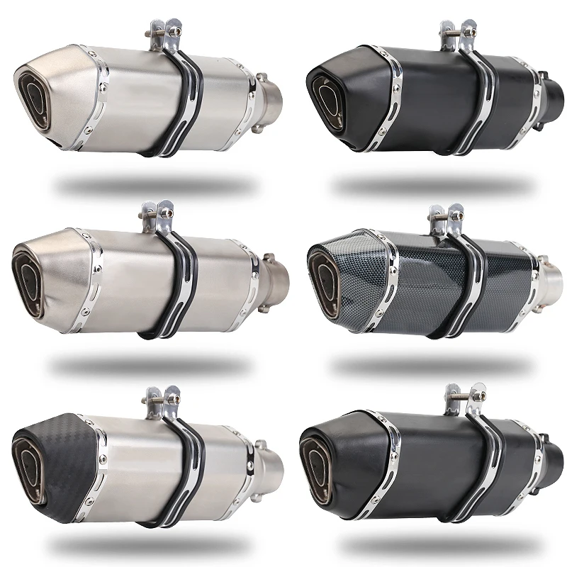 Escape Moto Motorcycle Exhaust Systems For YAMAHA mt 125 r1 2012 majesty 400 nmax 125 drag star 400 ybr 125 parts xt 660 xj 600