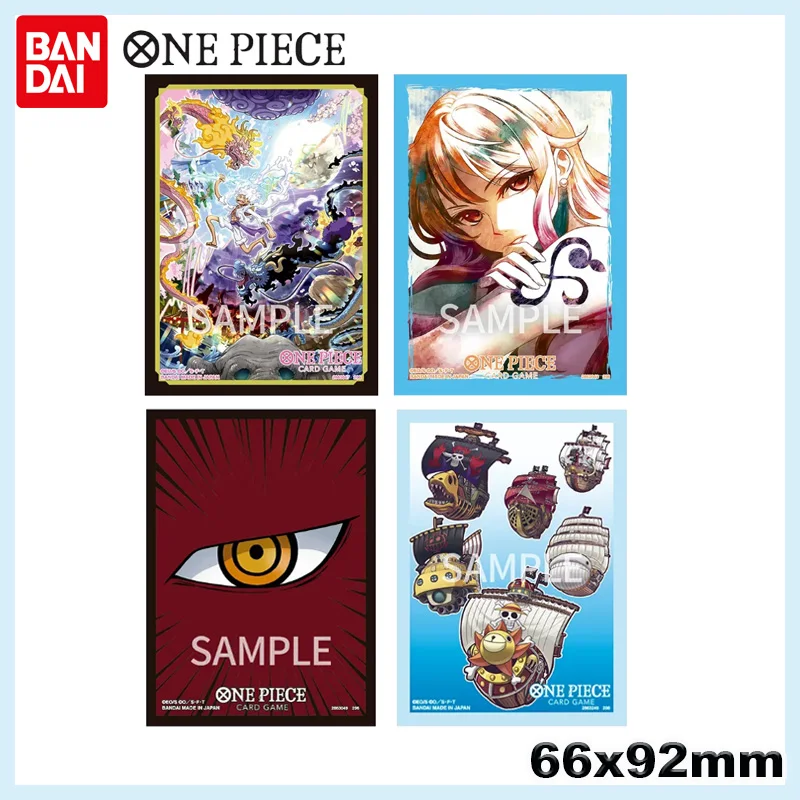 new-bandai-one-piece-tcg-official-card-sleeves-4-types-70-pcs-dracule-mihawk-boa-hancock-hat-patterns-purple-anime-gift-toys
