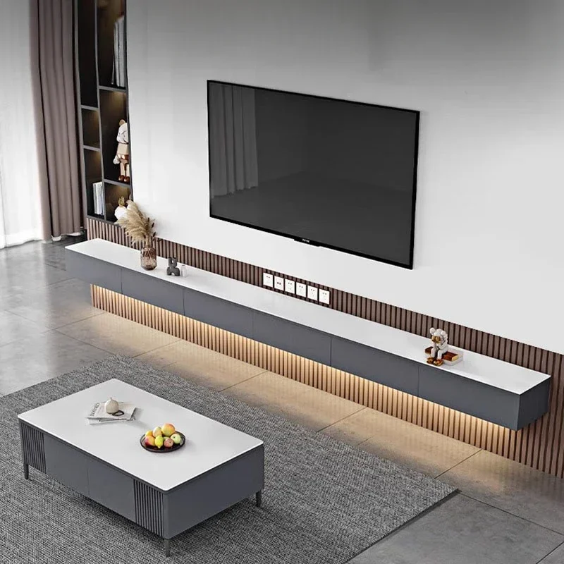 Modern Living Room Tv Stands Floating Cabinet Display Media Consoles Entertainment Stands Mueble Tv Salon Home Furniture