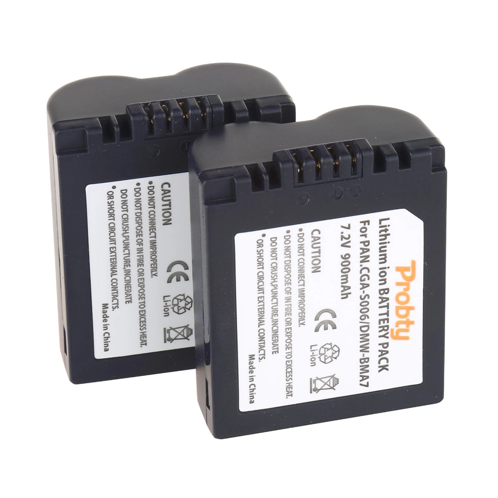 CGAS006 CGA-S006E Batteries for Panasonic Lumix DMC-FZ7, DMC-FZ8 DMC-FZ18 DMC-FZ28 DMC-FZ30, DMC-FZ35, DMC-FZ38, DMC-FZ50 Camera