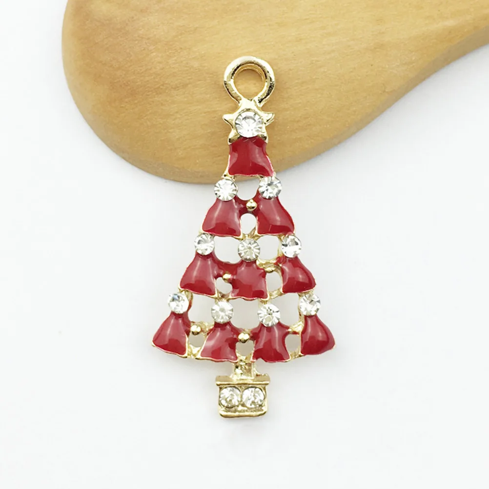 

23Pcs Christmas Pendant Decorative DIY Ornaments for Charms Bracelet Necklace Jewelry Making Gifts Holiday Accessories