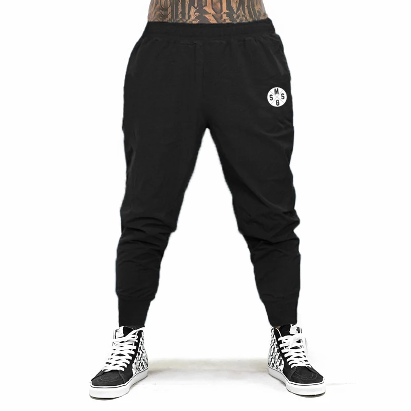 Men Autumn Thin Fitness Running Basketball Gym Sports Thin Letter Printed Bodybuilding Workout Sweatpants