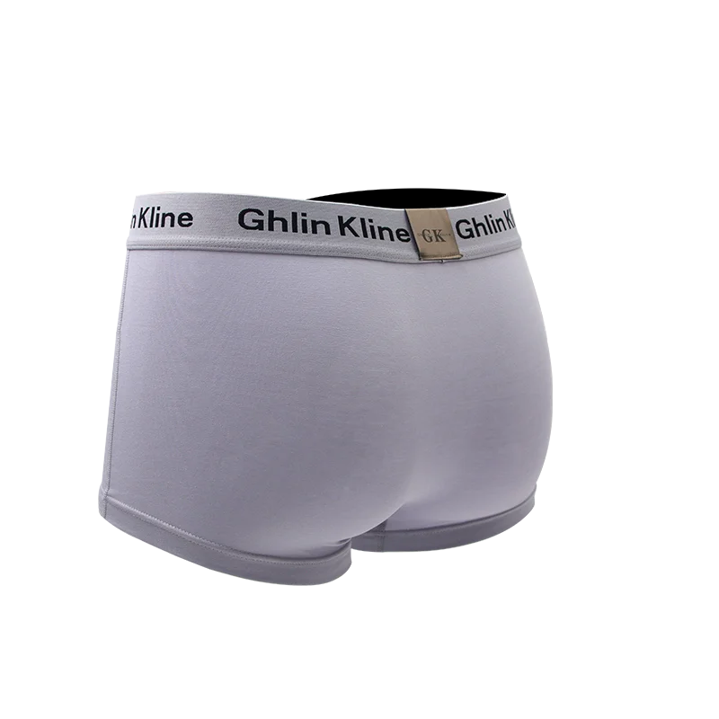 GK Plus Size Breathable Pure Cotton Men Underwear Antibacterial Comfortable Boxes