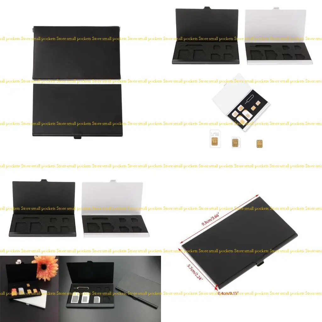 

R1WD TF Card Case Card Adapter Micro Card Tray with Pin Tool