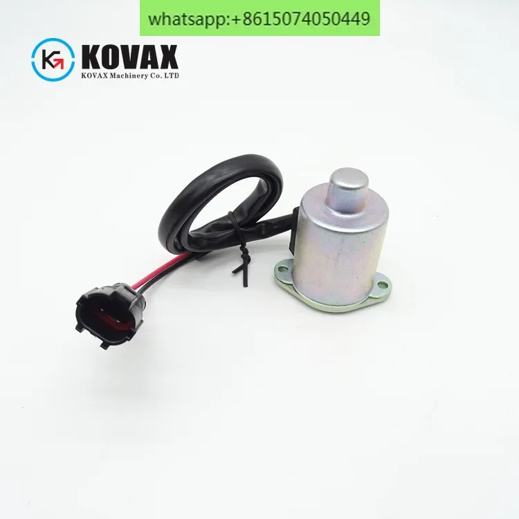 SH120 12V 24V excavator rotary solenoid valve, rotary solenoid valve 20T-60-72230