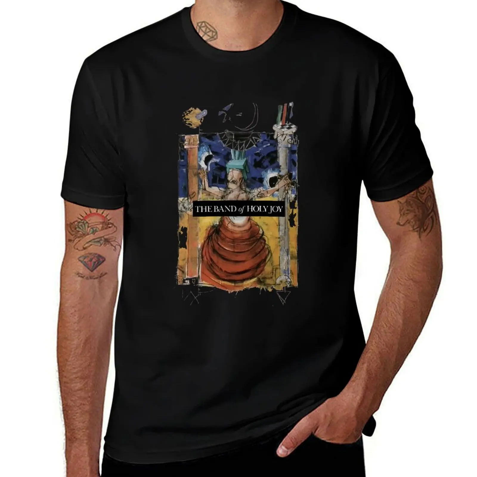 

The Band of Holy Joy T-Shirt customs anime clothes essential t shirt Men's t-shirt