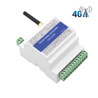 DIN-rail GSM 4G SMS Call Remote Control Gate Opener G205 Single Relay Switch Power Failure Alarm With DI Input