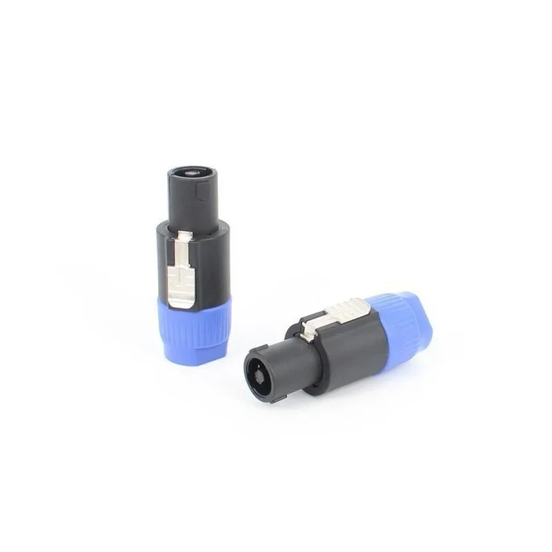 1Pc Speakon 8Pin Powercon Plug Speaker Cable Connectors 4 Polige Stekker Male Audio Luidspreker Connector R Connector