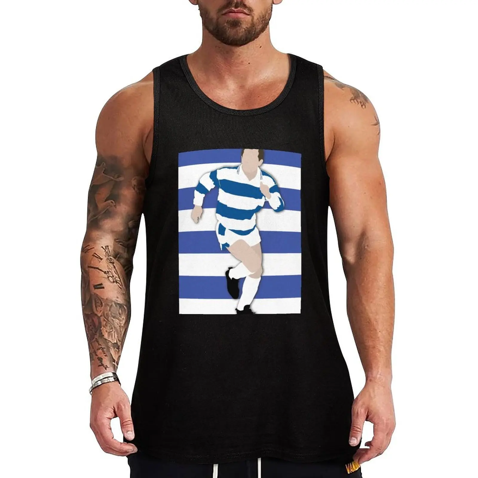 Ray Wilkins - QPR Tank Top Outdoor UV Tank Top Sun Protection Sleeveless Shirt