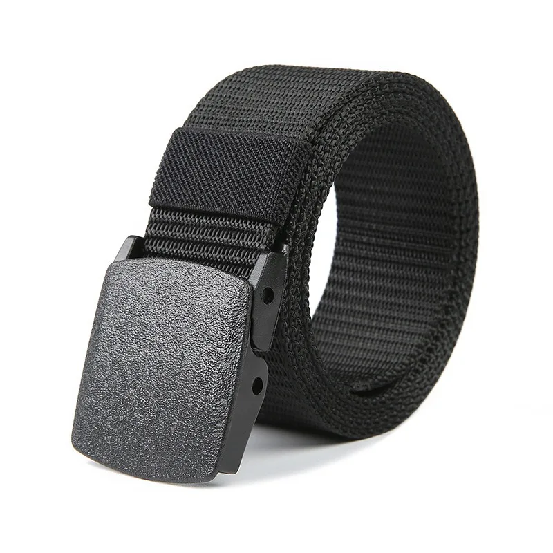 110/120/130/140cm  Automatic Buckle Nylon Women Belt Outdoor Hunting Multifunctional - Canvas Sports Belt for Men