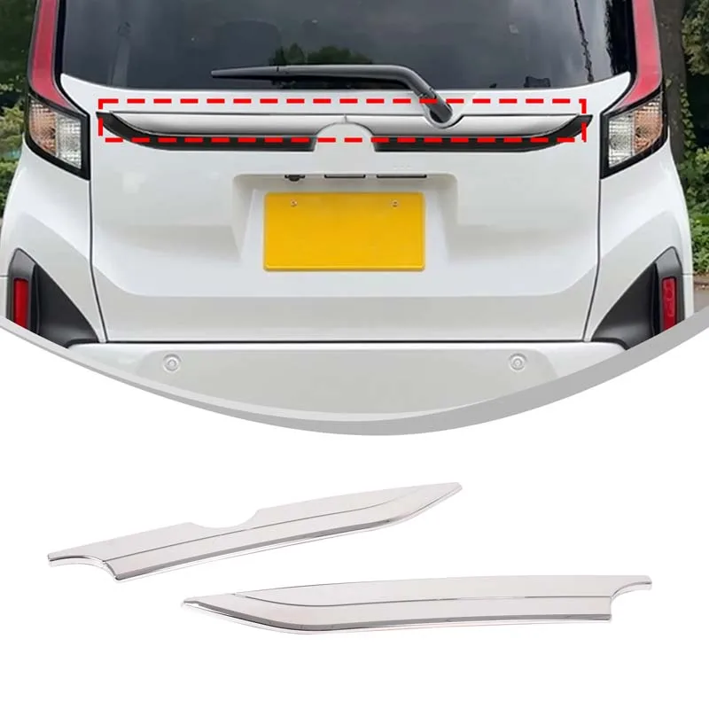 

For Toyota DaFa Move 2025 Automotive Tailgate Decorative Strip ABS Glossy Automotive Modification Accessories