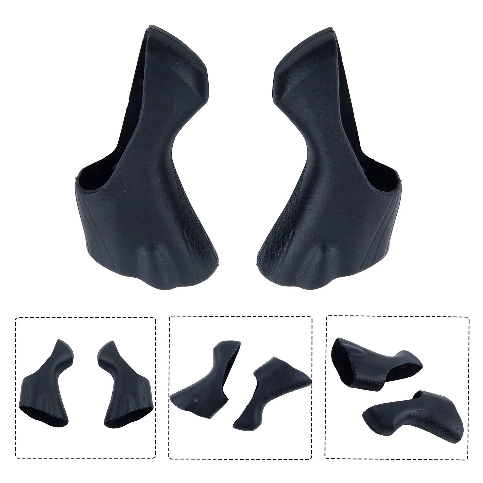 Bike Bicycle Brake Gear Shift Covers Hoods For-Shimano Ultegra R7000/R8000 Shifter Lever Hoods Sleeve Bike Rubber Protector