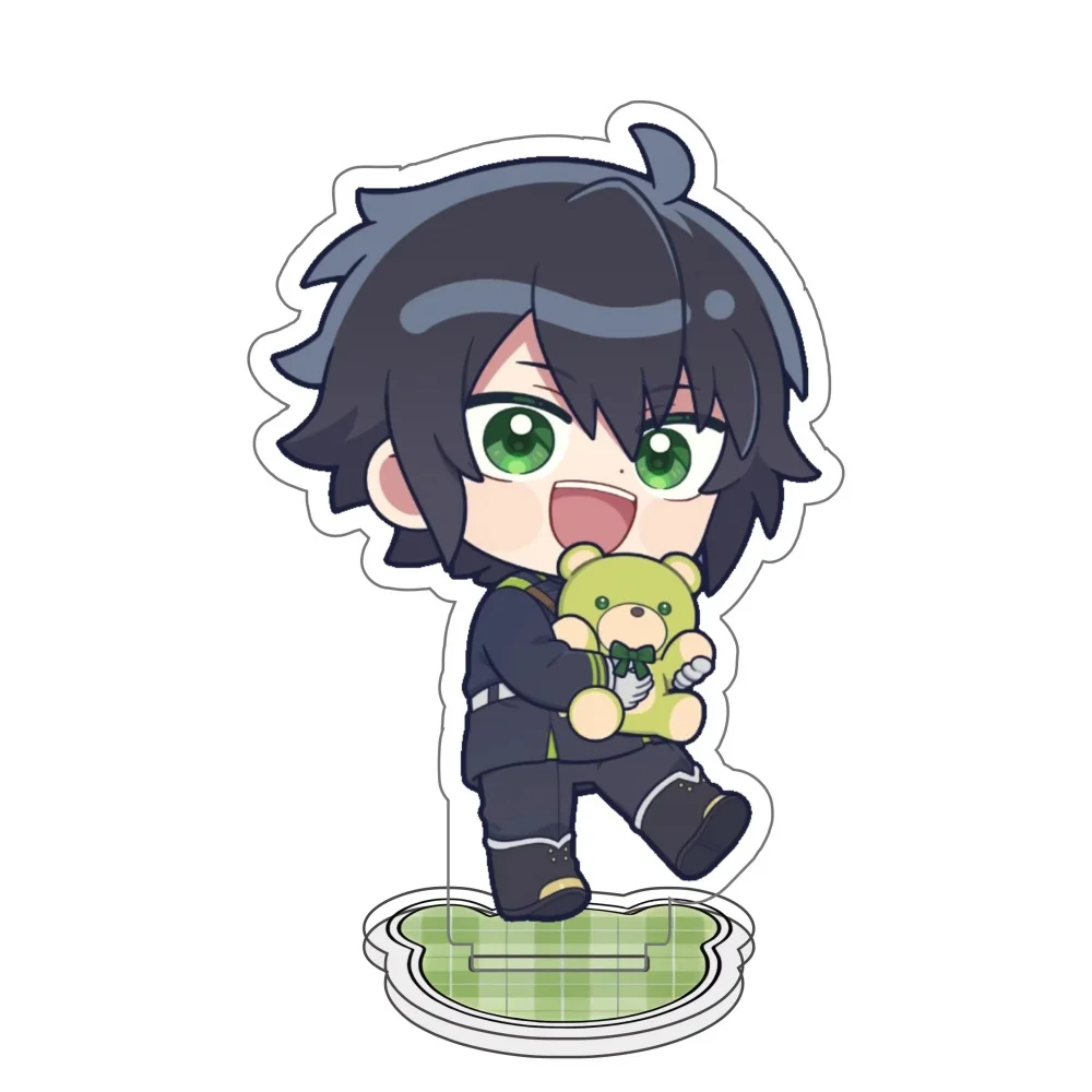 Anime Seraph of the End: Vampire Reign Mikaela Hyakuya Yuichiro Hyakuya 10CM Acrylic Stand Keychain Cosplay Desk Decor Gifts