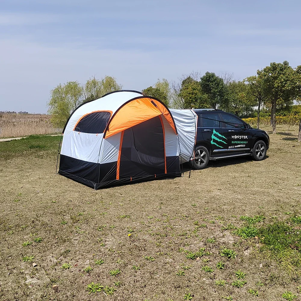 Outdoor Gear  Rear Extension Tent Car tailgate back door Pop-Up Camping  With Canopy and Anti-Mosquito