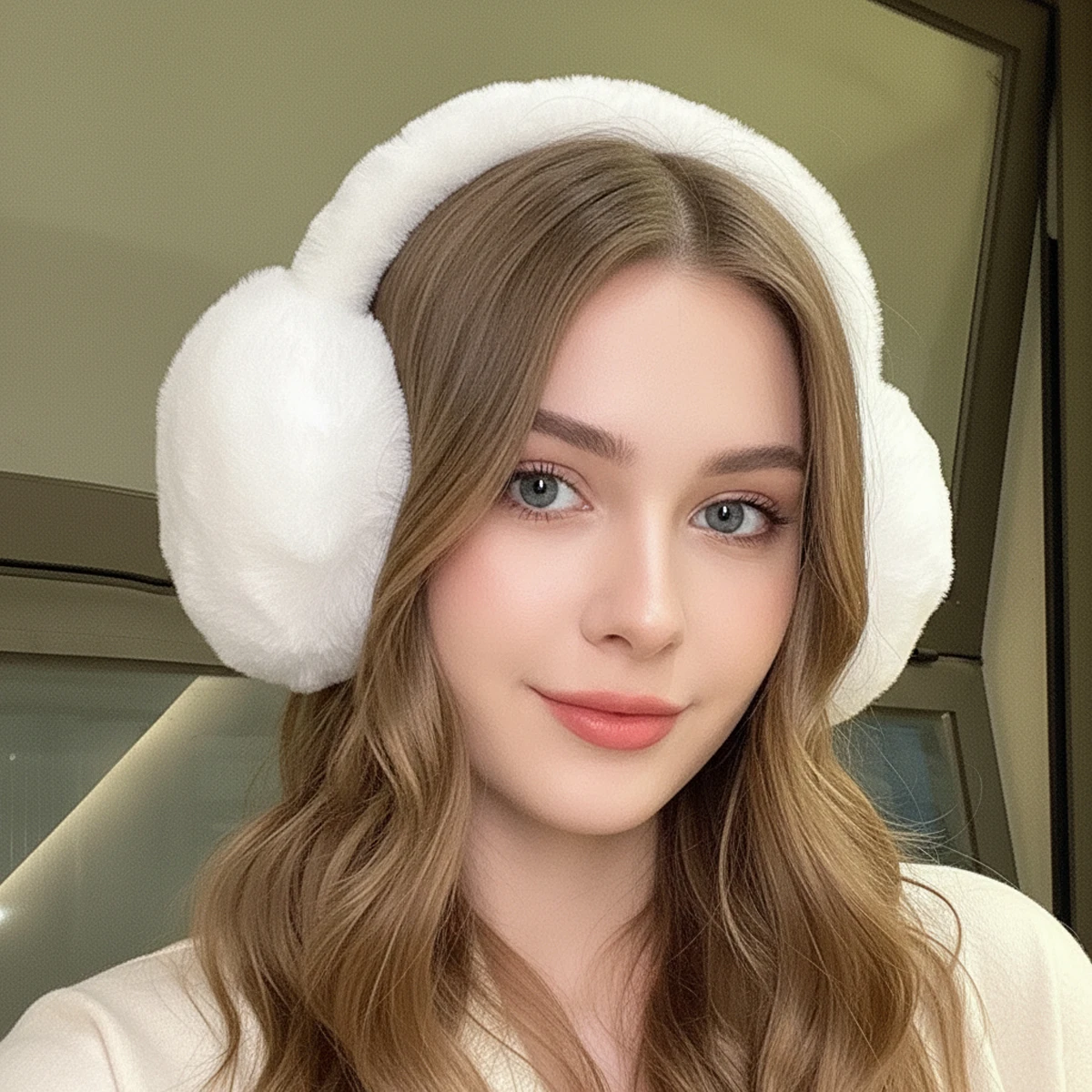 الشتاء الأذن يفشل للنساء لطيف أفخم الدافئة تدفئة الأذن الطقس البارد واقيات الأذن اكسسوارات الشتاء للنساء غطاء للأذنين الفتيات #3