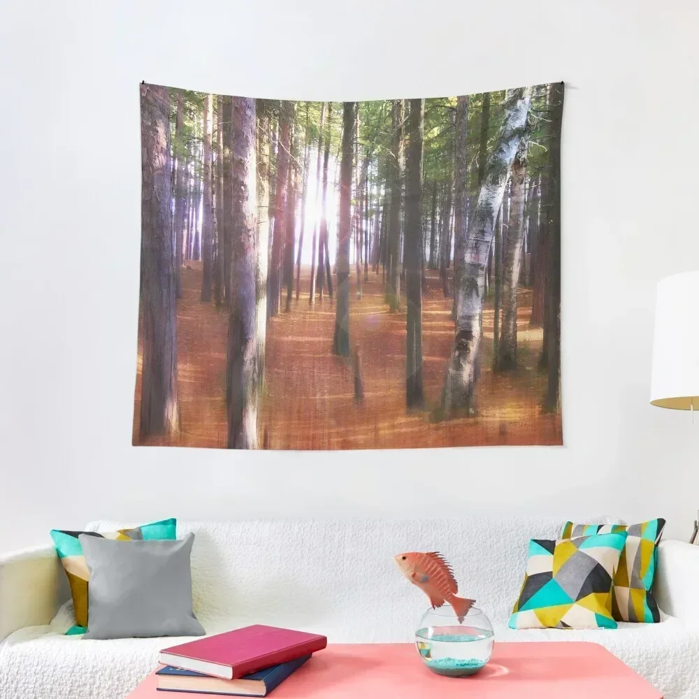 

Morning In The Forest Tapestry Aesthetic Room Decor Decoration For Bedroom For Bedroom Tapestry