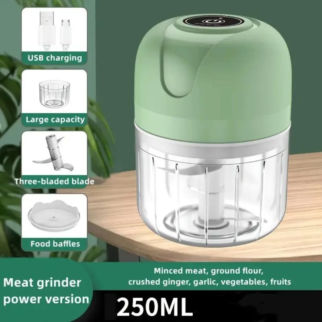 

Electric Wireless Garlic Onion Stirring Device Meat Grinder Food chopper