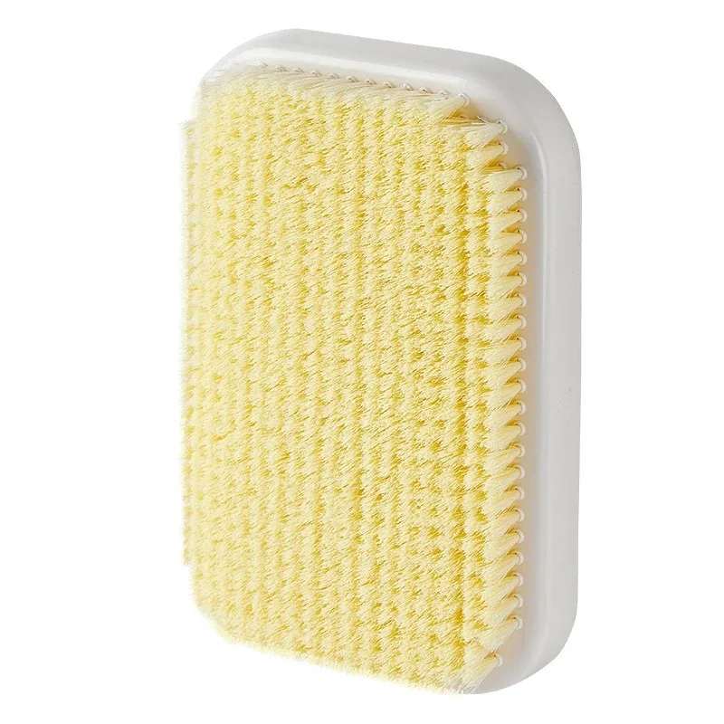 Body Rubbing Brush Back Shower Exfoliating Wash Scrub Brushes Anti-skid Massage Tool Wall Self-adhesive Scrubber