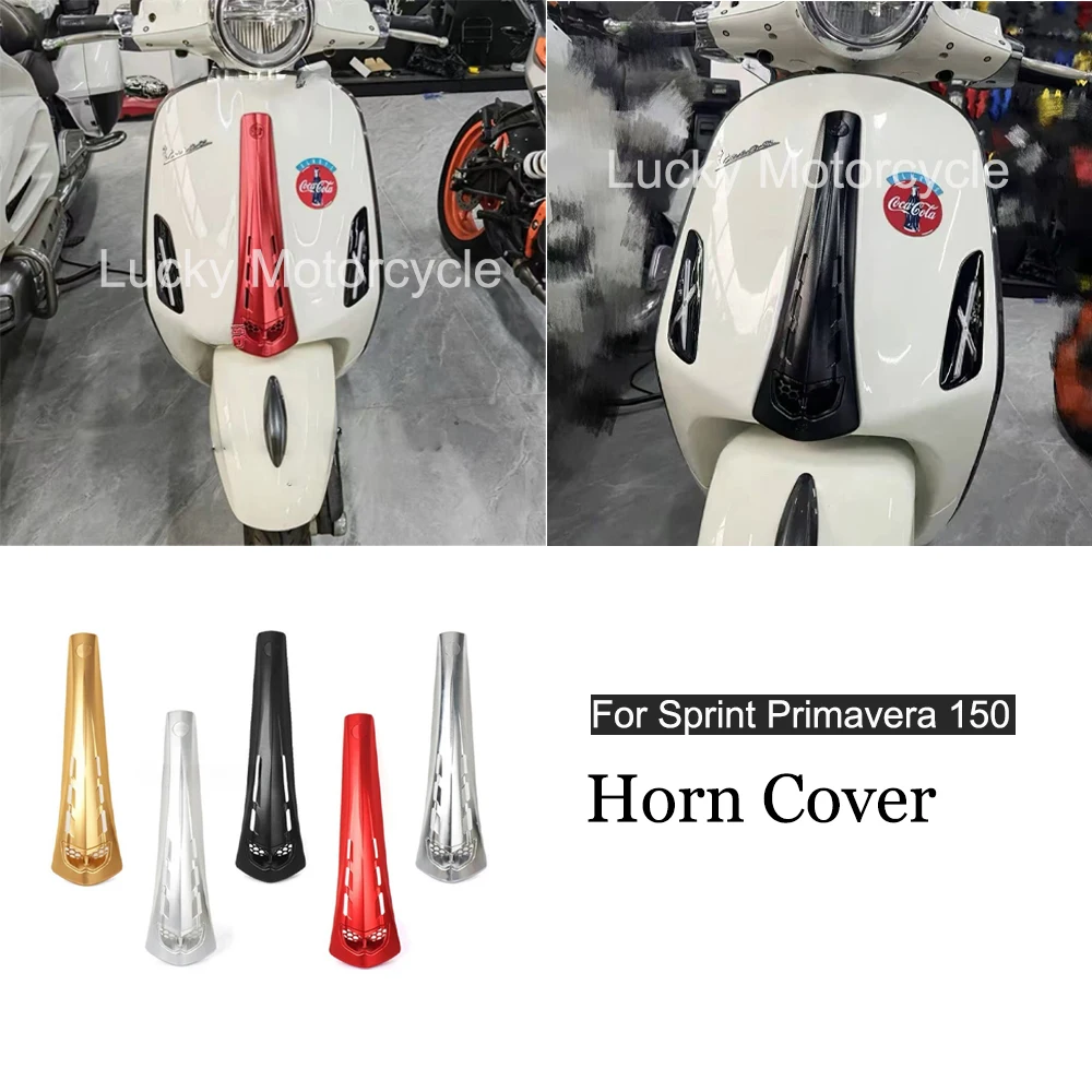 

For Vespa Sprint Primavera 150 Sprint150 Front Head Fairing Cover Horn Decoration Shell Motorcycle Accessories