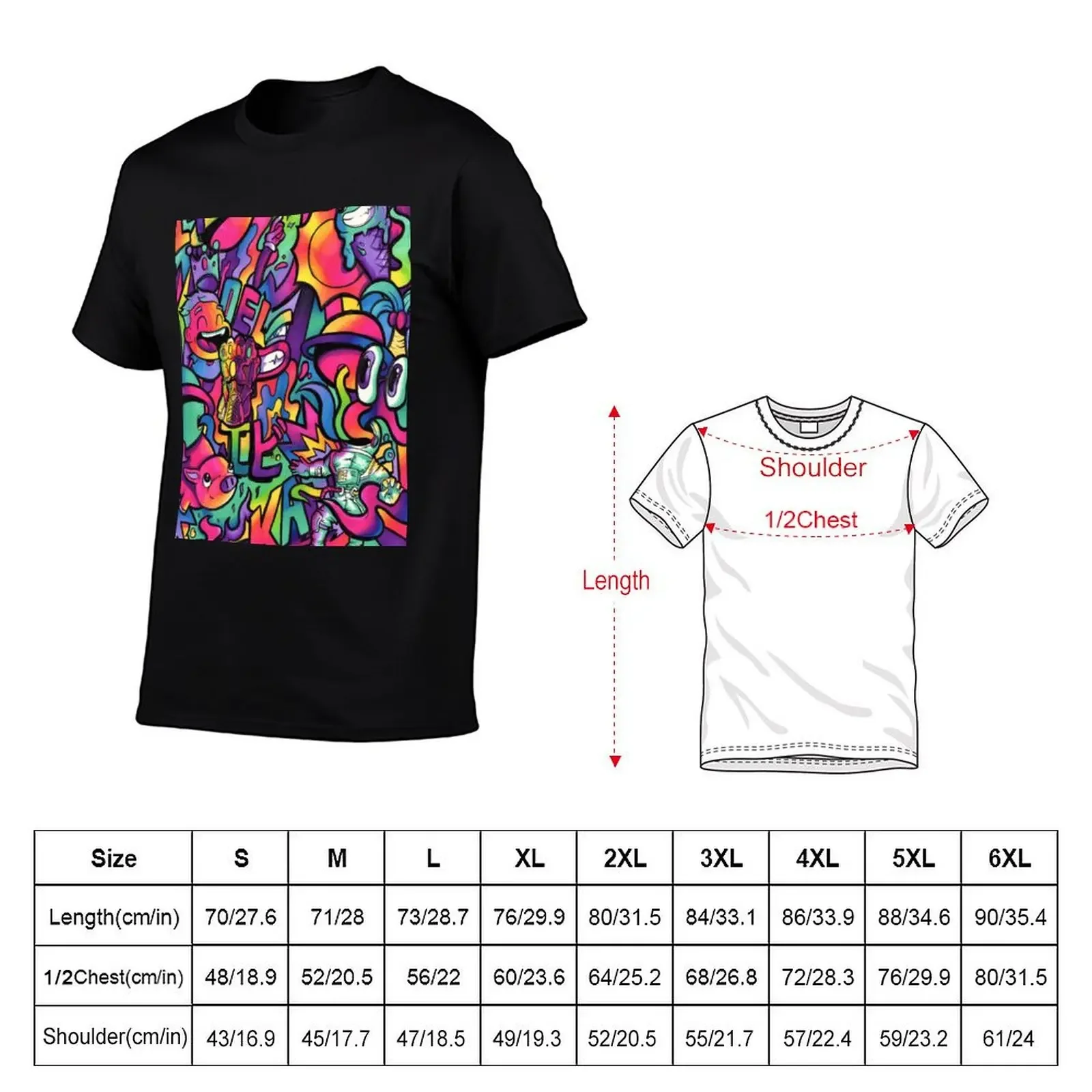 C H A M E L E O N // Copic Marker Doodle T-Shirt rapper graphic tees summer clothes sweat mens vintage t shirts