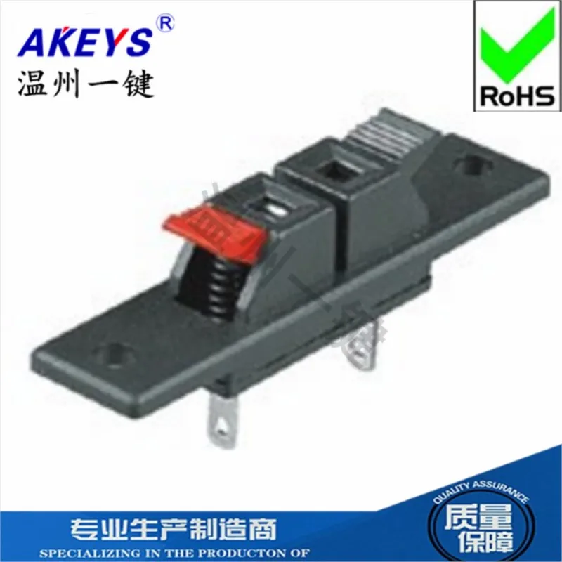 10pcs WP2-4A external terminal block Connection clip Audio wiring clip Aging test clip