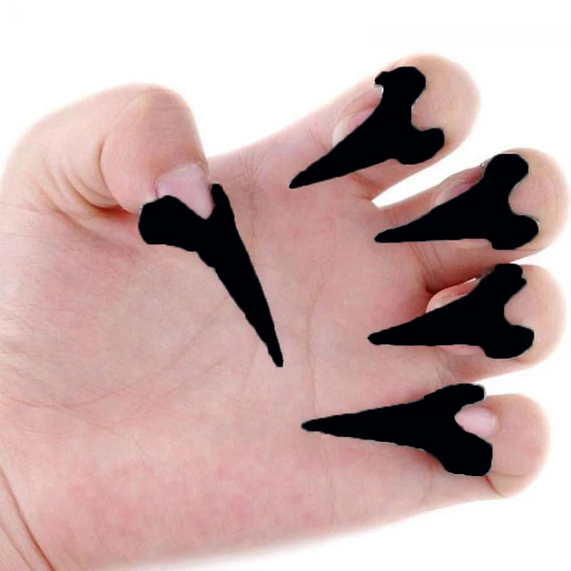 Wholesale Halloween Retro Punk Cool Rock Gothic Talon Nail Finger Claw Spike Rings Jewelry Party Cosplay Accessories