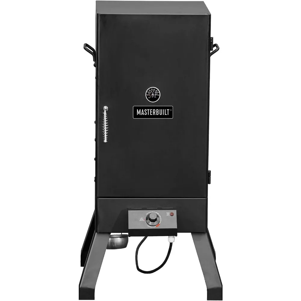 Analog Electric Smoker with 2 Smoking Racks, 30 inch, Black