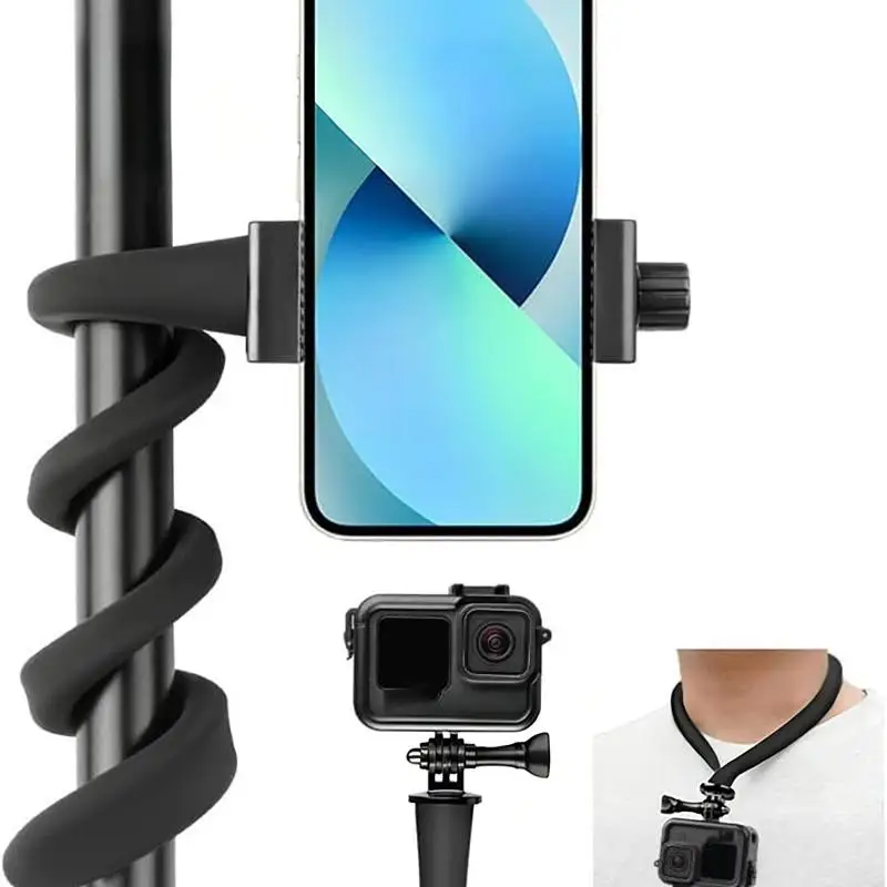 （CC44）Universal Baby Monitor Bed Bracket Multifunction Camera Holder Flexible Clip Hose Camera Mount Cam Adjustable Long Arm