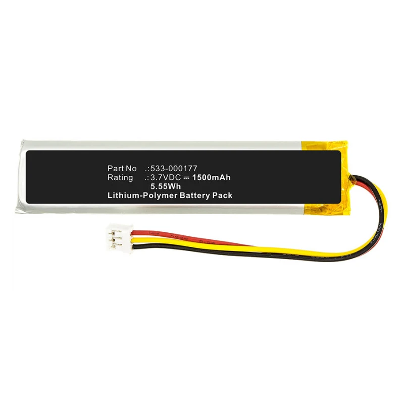 3.7V 1500mAh Replacement Keyboard Battery For Logitech K800 MX KEYS YR0073 Keyboard 533-000177 533-000221 802085P 533-000141