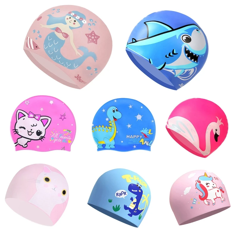 Silicone Swim Stretchable Comfortable Swim Hat Different Attractive Colours