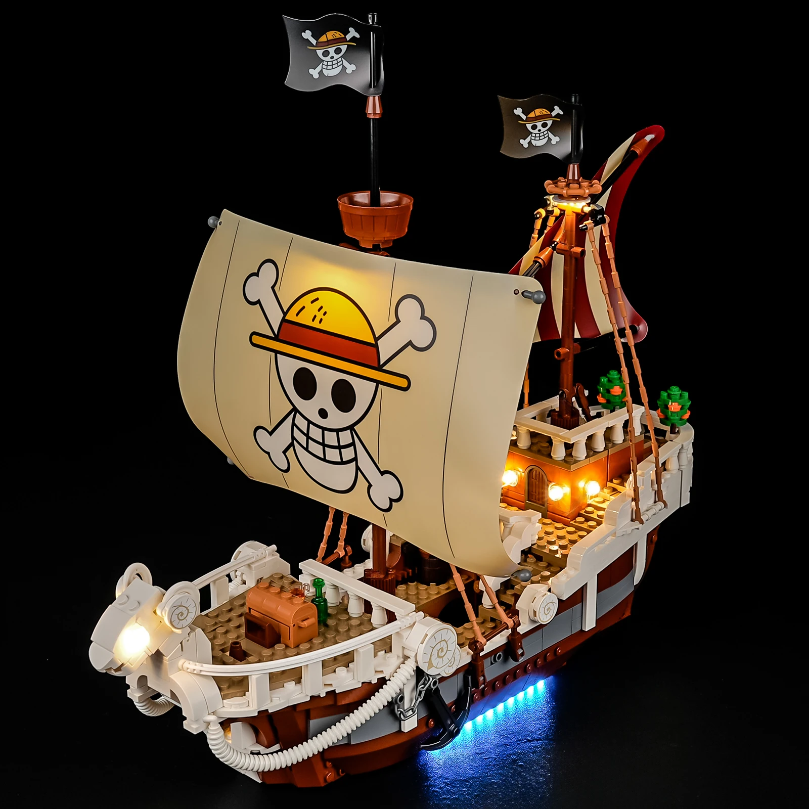

Lighting Set For LEGO ONE PIECE The Going Merry Pirate Ship Not Include Building Block (Only Led Light Kit)