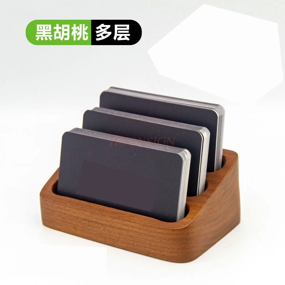 1pcs High end business desktop, front desk, business card box, business card stand, business card holder rack