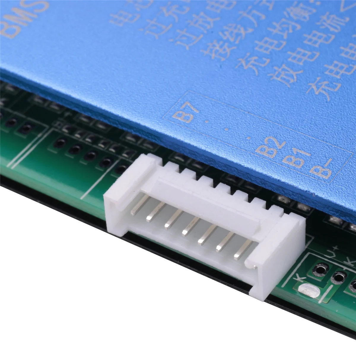 

Bms 7S 24V 100A 18650 Lithium Battery Pack Board Bms Equalizer Pcb Temperature Protection Belt Line