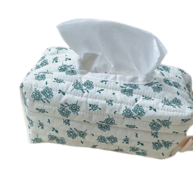 Wipes Dispenser Wipe Holder Printed Pattern Wipes Box Wipe Case Keep Wipe Wet