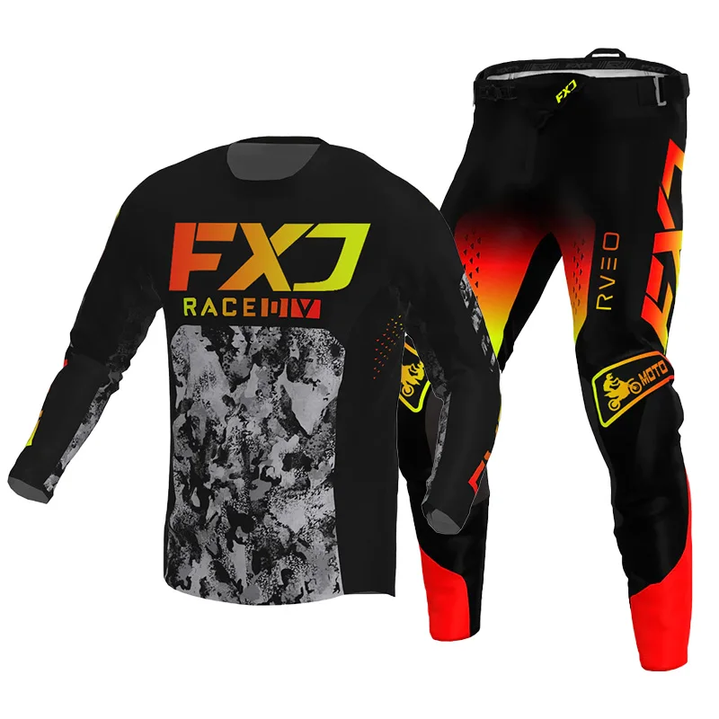 motocross gear set racing suit Off-road MX DH BMX ATV MTB Enduro MOTO Mens Kits Women's mountain Motorcycle Combo Downhill