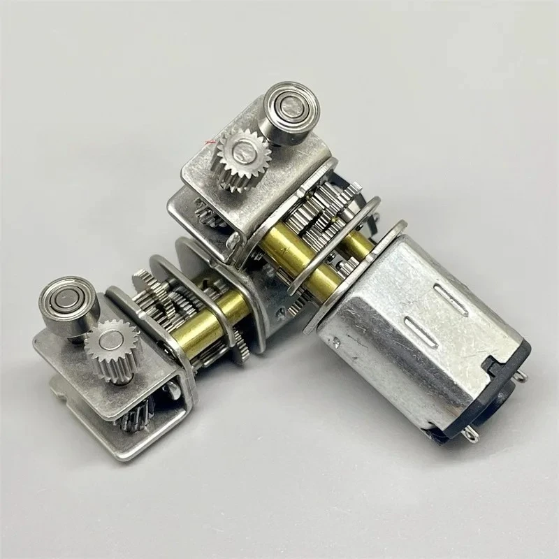 

1 шт. мини N20 турбо-червячный цельнометаллический мотор-редуктор постоянного тока 3 В 5 В 6 В 120 об/мин прямоугольный выход для ручки 3D-печати