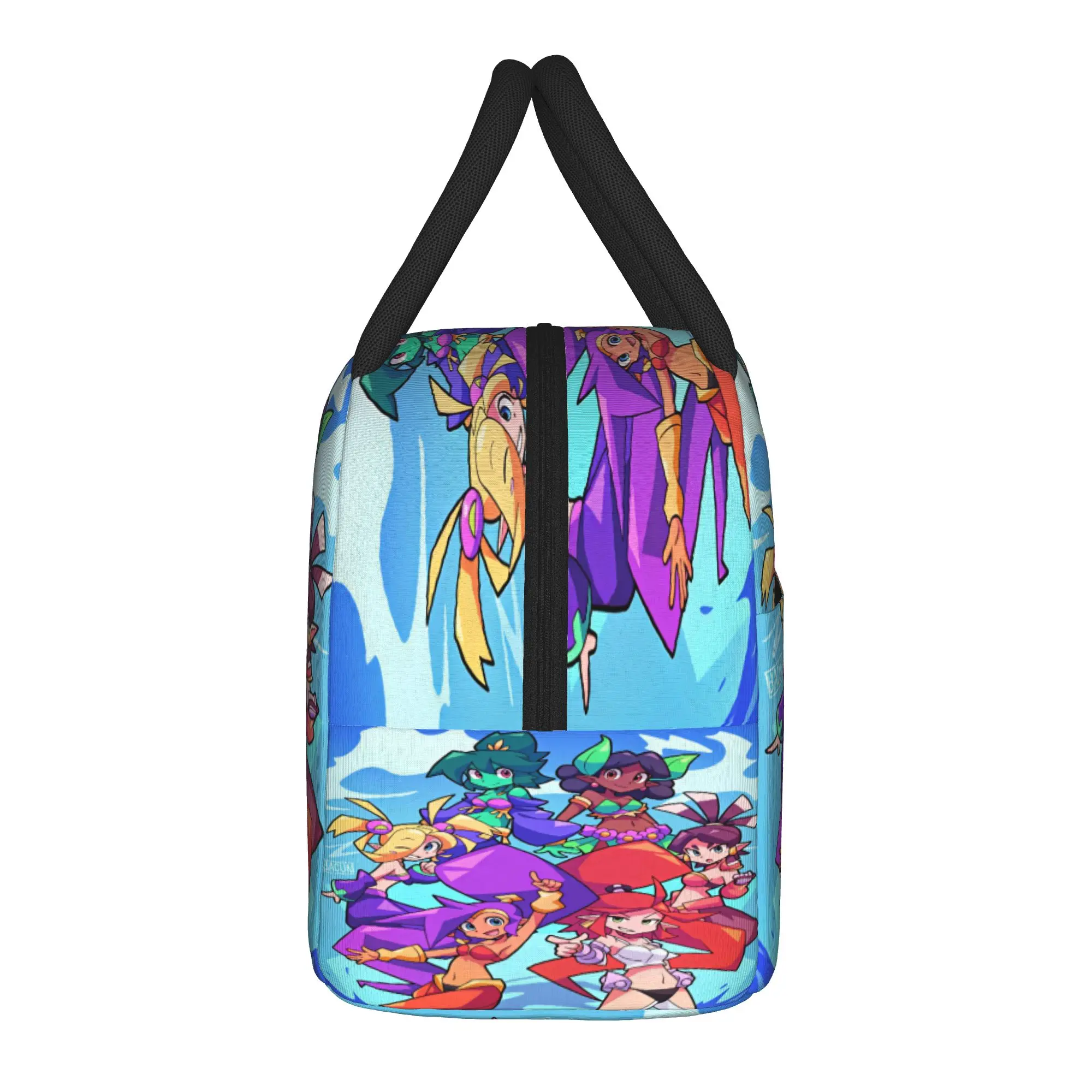 Shantae Half Genie Lunch Bag  Fashion Lunch Box For Women Travel Portable Cooler Bag Oxford Print Thermal Lunch Bags
