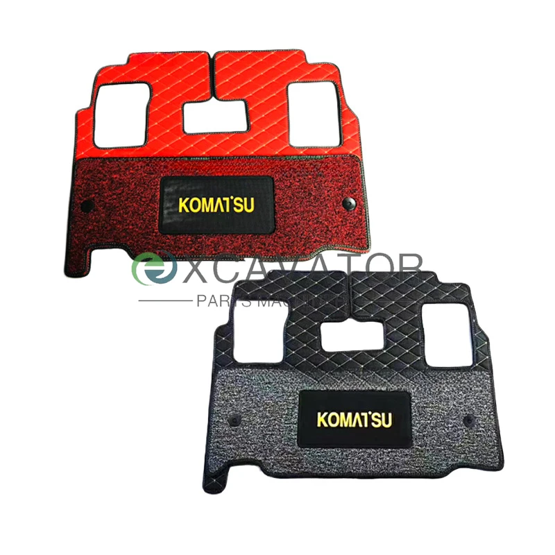 For Komatsu PC excavator foot mat 56-7 60 70-8 120 200 240-5-6-7-8 floor rubber foot pedal excavator accessories