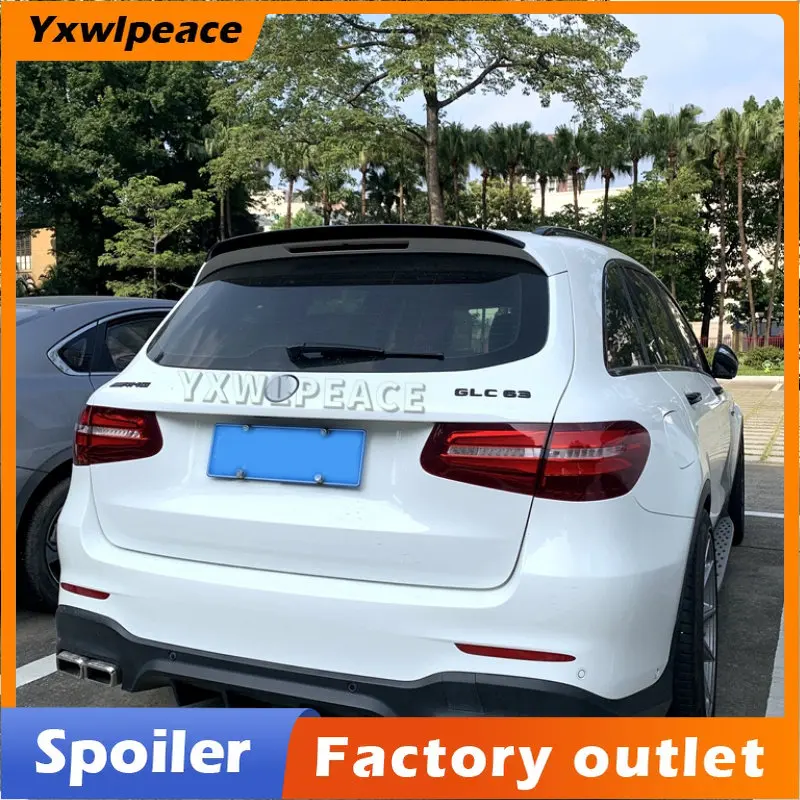 

ABS Rear Roof Spoiler Trunk Wing Car Accessories for Mercedes Benz GLC X253 SUV Glc 200 Glc260 Glc300 2016 - 2021