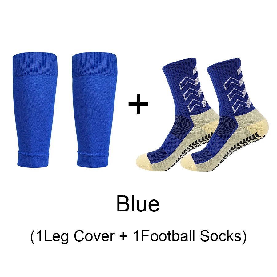 Anti-Slip of 1 Football Set Socks High Quality Soft Breathable Sports Running Cycling Hiking Soccer Socks Leg Cover