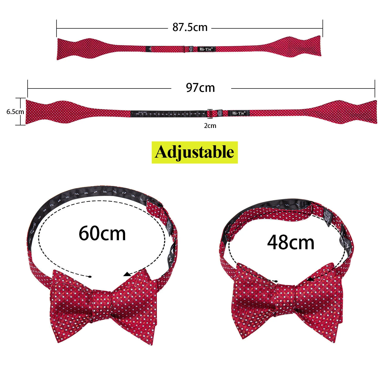 Dropshipping Jacquard Silk Mens Self Bow Tie Hanky Cufflinks Set Male Butterfly Knot Bowtie Wholesale for Male Wedding Business