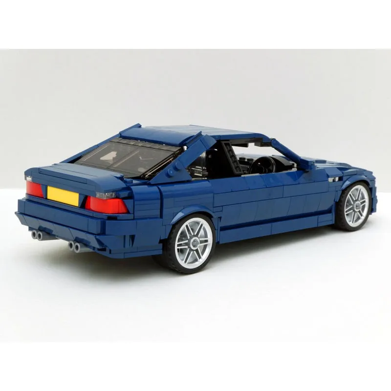 MOC-184006 New Classic Supercar E46 Building Block Model 1071 Building Block Parts MOC Creative Kids Building Block Toy Gift