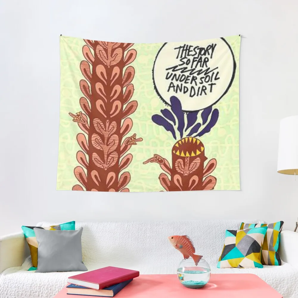 The Story So Far - Under Soil and Dirt Tapestry Room Decorations Aesthetic Room Ornaments Wall Decorations Tapestry