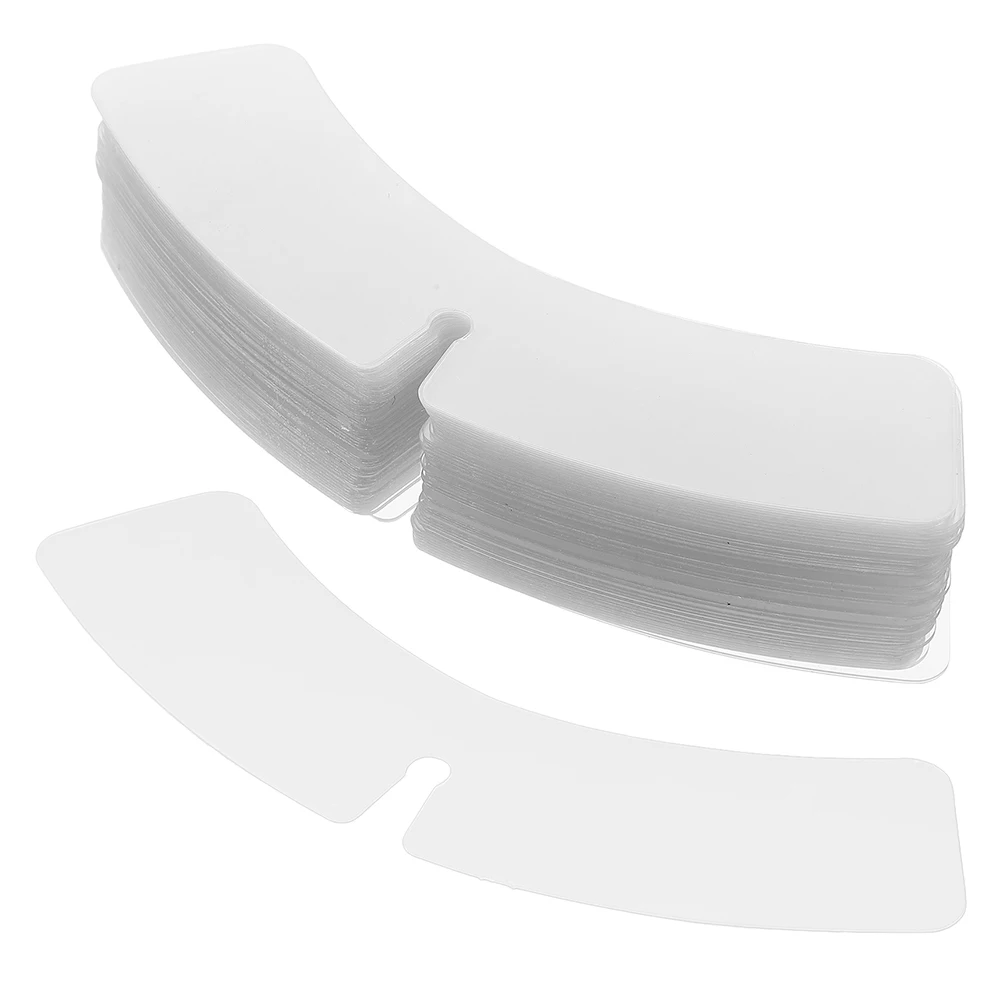 

200 Pcs Dress Shirts for Men Collar Support Piece Stick Retainers Buckle Sticker Stabilizers Pins Transparent Extender Man