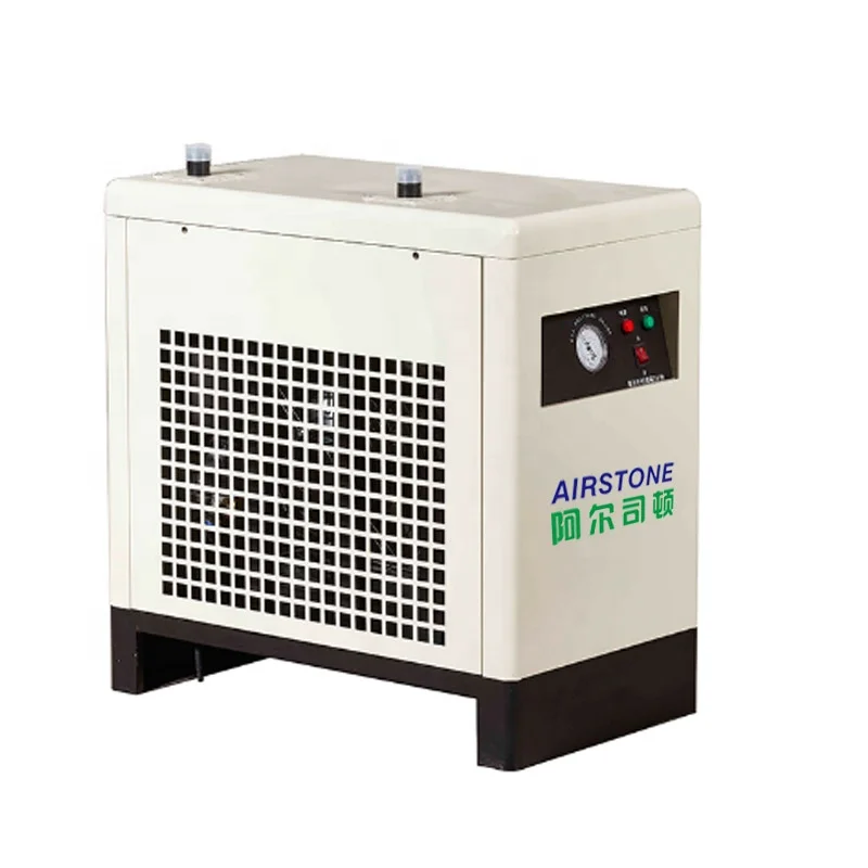 Secador de aire refrigerado por congelador refrigerado por aire 10hp R134 R407 R410 220V 50HZ 10bar para compresor de aire