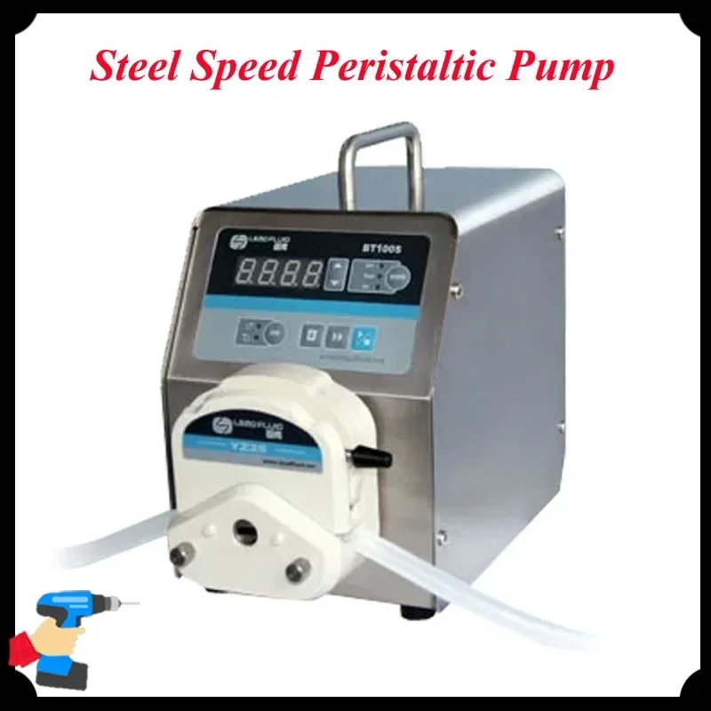 

Stainless Steel Speed Peristaltic Pump Led Digital Display Low Flow Precise Variable Pump For Water Pumps Fluid BT100S-ZY15